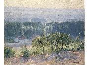 Guy Rose Late Afternoon, Giverny Spain oil painting artist
